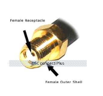 30cm HDF195 SMA Female to SMA Female RF Cable (Black)..!