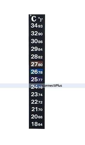 Digital Stick-on Aquarium Fish Tank Thermometer (Black)..!