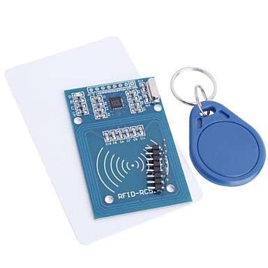 RC522 RFID Module + IC Card + S50 Fudan Car Key Chains for Electronics DIY, Development & Projects