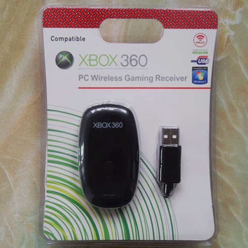 PC Wireless Gaming Receiver for XBOX 360 (Black)..!