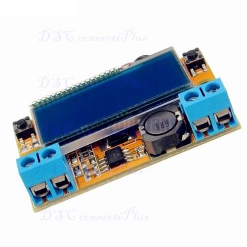High Conversion DC-DC 3A STN LCD Step-Down Power Supply Module Adjustable 5-23V to 0-16.5V Board..!