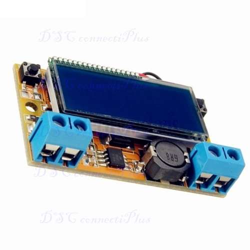 High Conversion DC-DC 3A STN LCD Step-Down Power Supply Module Adjustable 5-23V to 0-16.5V Board..!