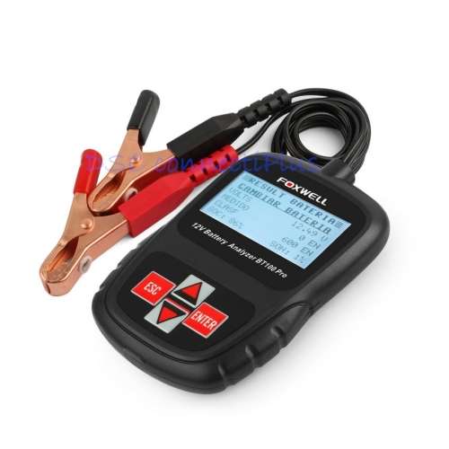 FOXWELL BT100 Pro 12V Digital Car Battery Tester for Flooded, AGM, GEL Automotive Battery Analyzer!!