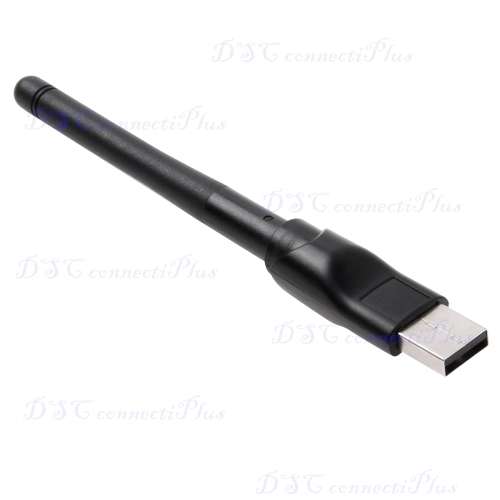 2-in-1 Bluetooth v4.0 + 150Mbps 2.4GHz USB WiFi Wireless Adapter with 2dBi External Antenna (Black)