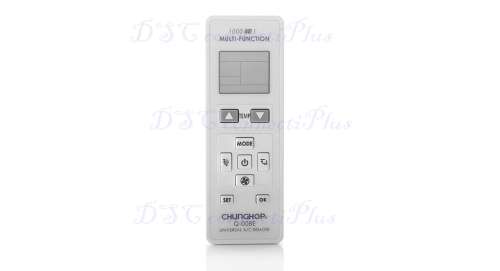 Universal 1.5" LCD Air Conditioner Remote Control (Black)..!