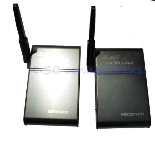 2.4GHz Universal Stereo Wireless Music Companion Audio Parter Transmitter Receiver Speaker link Box!