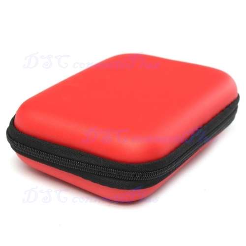 2.5" External USB Hard Drive Disk Carry Case Cover Pouch Protective Shockproof Bag (Rose)..!