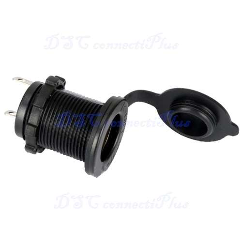 12V 120W Motorcycle Car Boat Tractor Accessory Waterproof Cigarette Lighter Power Socket Outlet !!!