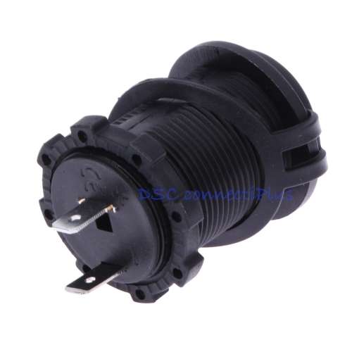 12V 120W Motorcycle Car Boat Tractor Accessory Waterproof Cigarette Lighter Power Socket Outlet !!!