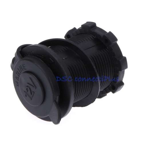 12V 120W Motorcycle Car Boat Tractor Accessory Waterproof Cigarette Lighter Power Socket Outlet !!!