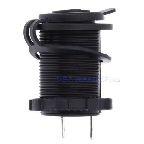 12V 120W Motorcycle Car Boat Tractor Accessory Waterproof Cigarette Lighter Power Socket Outlet !!!