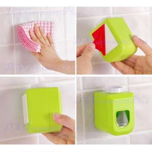 Creative Automatic Toothpaste Dispenser Squeezer Holder for the Bathroom (White)..!