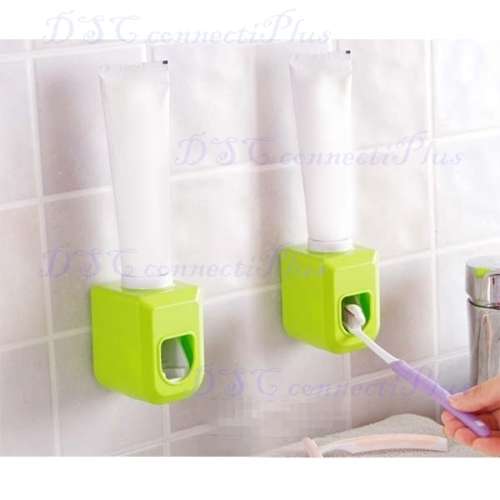 Creative Automatic Toothpaste Dispenser Squeezer Holder for the Bathroom (White)..!