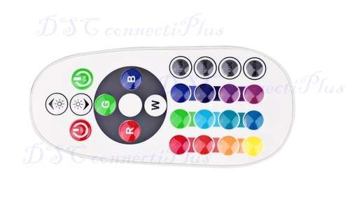 RGB Lights Infrared Remote Controller (White)..!