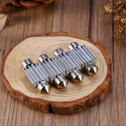 2 Pcs/set Bright Car Auto 36mm CANBUS Error Free 3 LED 5050 SMD 6418 C5W License Plate Dome Lights !