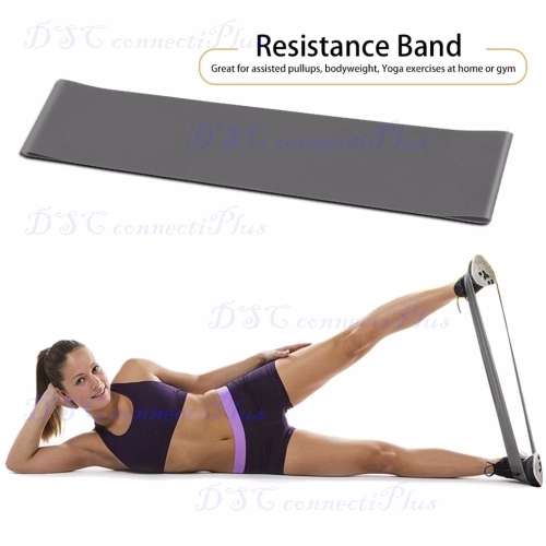 Yoga Fitness Resistance Band Elastic Latex Belt Loop Pull Strength Training (Orange)..!