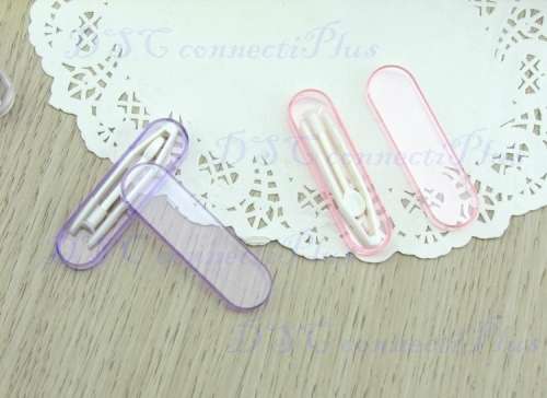 Cosmetic Contact Lens Inserter Remover Soft Tip Eyes Care Kit Holder Container Tweezer Case !!!