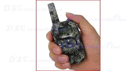 2 Pcs Retevis RT33 Walkie Talkie Kids 22 CH 0.5W GMRS/FRS Scan VOX CTCSS/DCS Flashlight For Outdoor!