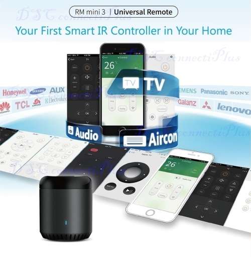 Broadlink RM Mini3 Remote Controller Universal Intelligent WiFi/IR/4G Wireless Smart Home Automation