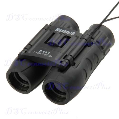 Bushnell Folding 8 x 21mm Telescope Binoculars (Black)..!