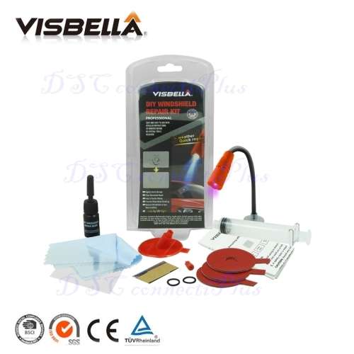 Visbella Car Windshield Repair Kit Polishing Glass Renewal Tools Auto Scratch Chip Crack Restore Fix