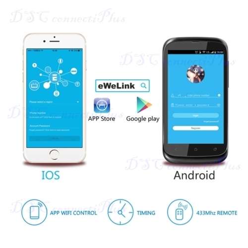 SONOFF RF Switch WiFi Wireless Remote Control Switch Smart LED Lamps Switch, Smart Home Automation!!