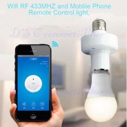 SONOFF Slampher E27 RF 433MHz Wireless WiFi Light Lamp Bulbs Holder Smart Home Automation Module !!!