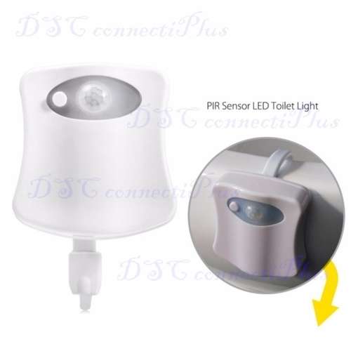 Sensor Toilet Light LED Lamp Human Motion Activated PIR 8 Colours Automatic RGB Night lighting !!!