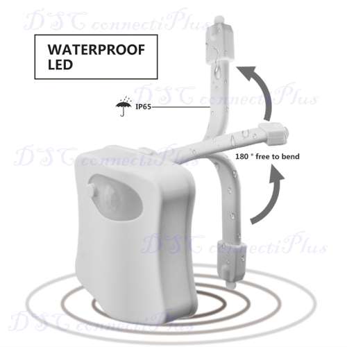 Sensor Toilet Light LED Lamp Human Motion Activated PIR 8 Colours Automatic RGB Night lighting !!!