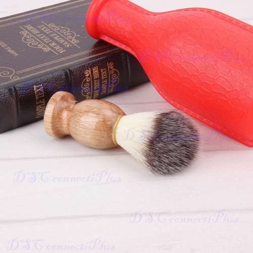 Badger Hair Shaving Brush Barber Salon Men Facial Beard / Appliance Cleaning Shaving Cream Tool..!