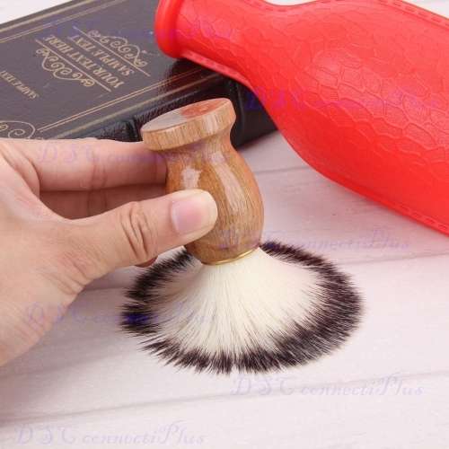Badger Hair Shaving Brush Barber Salon Men Facial Beard / Appliance Cleaning Shaving Cream Tool..!