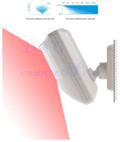 Marlboze Wired Infrared Motion Detector for Home Security Alarm System Indoor PIR Sensor (White)..!