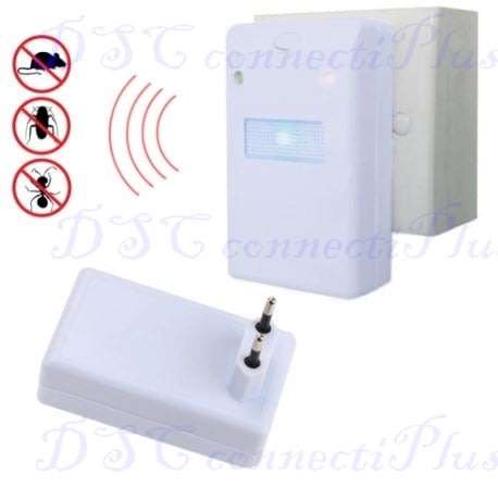 Ultrasonic Electronic Pest Control Rodent Rat Mouse Repeller Anti Mosquito (White)..!