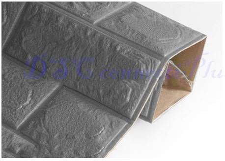 Waterproof Foam 3D Brick Stickers Living Room Bedroom DIY Adhesive Wallpaper Art Home Wall Decal..!