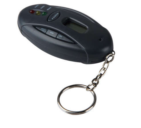 Personal Breath Digital LCD Alcohol Tester Clock Timer Flashlight Tester Analyzer Breathalyzer