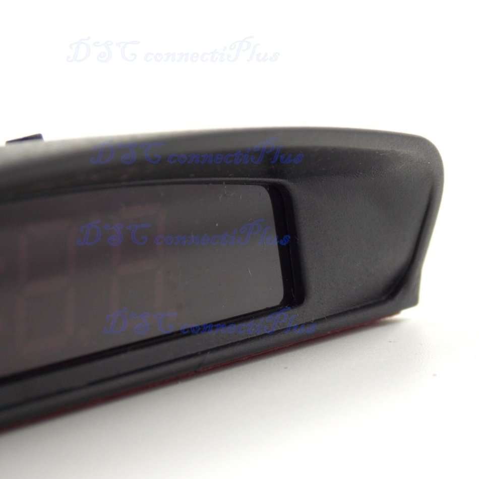 Interior 3 In 1 Car Clock Thermometer Voltage Monitor - Seven Kinds of Display Modes, Blue Display!!