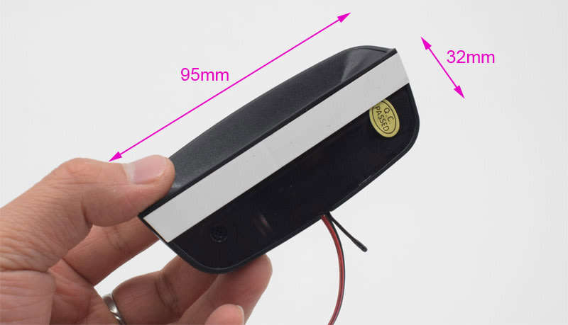 Interior 3 In 1 Car Clock Thermometer Voltage Monitor - Seven Kinds of Display Modes, Blue Display!!