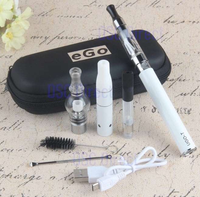 Phenomenon 4-in-1 e-Cigarette Kit Dry Herb Vaporizer AGO G5 Vape Pen CE3 CE4 Atomizer w/ UGO-T Batt