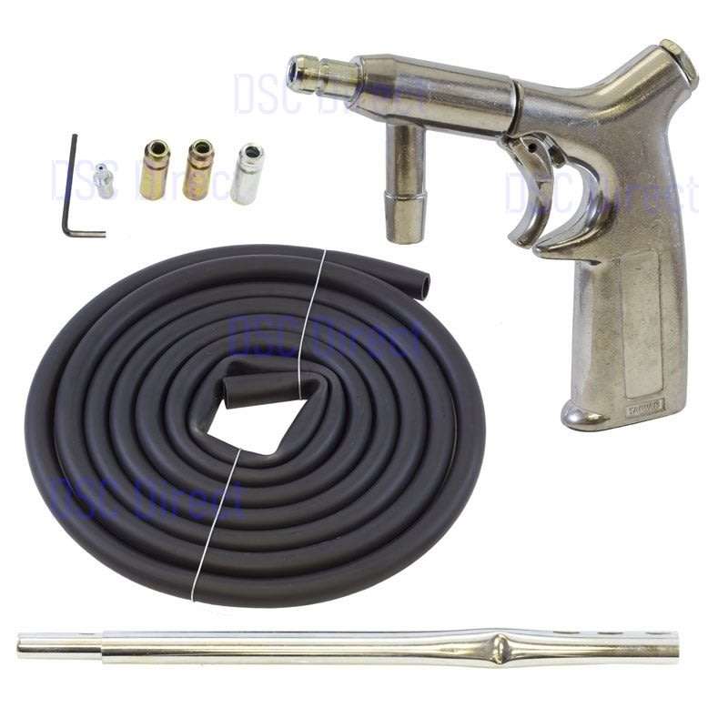 Sandblast Gun Kit with Feed Pipe and Nozzles..!