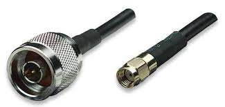 2 meter RG58 N-Type male to RP SMA male adapter cable..!