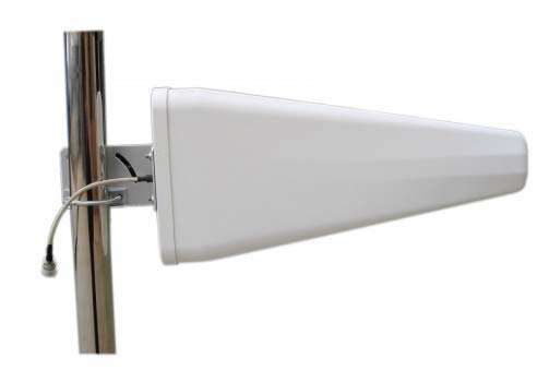All-band 2G/3G/4G LTE/GSM LPDA Yagi Antenna 11dBi Gain w/ Mounting Bracket & 7m RF Cable (White)..!