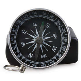 Portable Metal Compass with Keychain..!