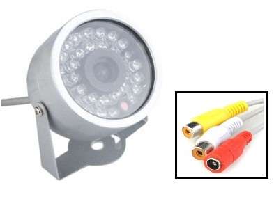 <REDUCED> 30 LED Compact Weatherproof CCD Surveillance Camera with Night Vision..!