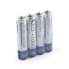 BTY 1000mAh AAA Ni-MH Rechargeable Battery Set..!