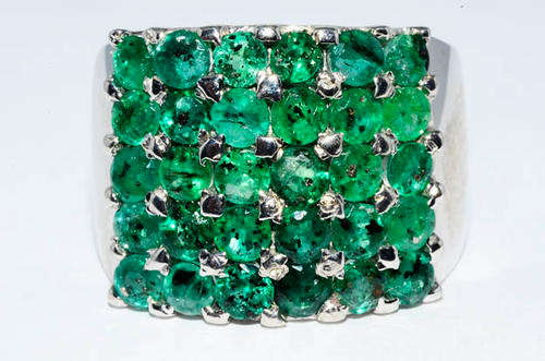 Genuine Emerald Ring - R17133