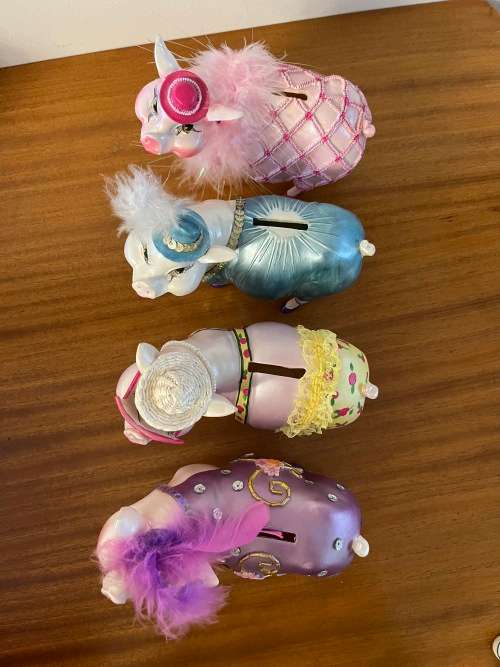 Collectible piggy banks