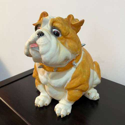 English bulldog piggy bank