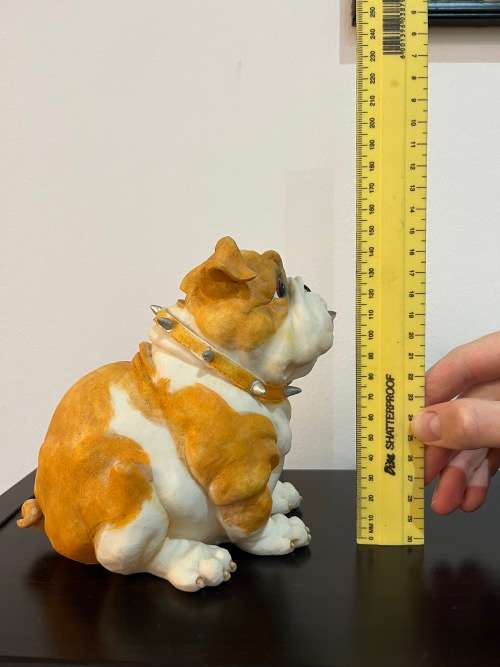 English bulldog piggy bank