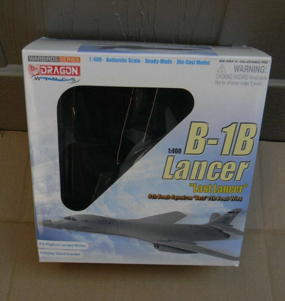 New Dragon 56264 USAF Rockwell B-1 Lancer `Last Lancer` 1:400 scale