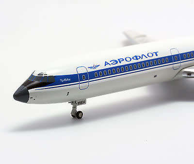 1:200 TU-154M AEROFLOT DIECAST 200 YOUR CRAFTSMAN REG# CCCP-85634